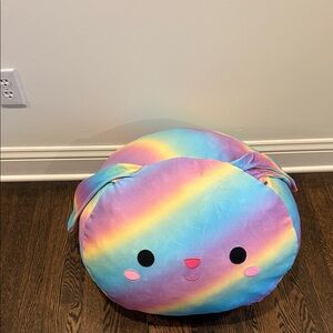 Squishmallows Rainbow Bunny Plush